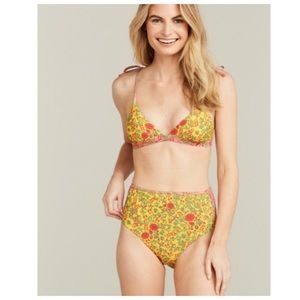 NWT Roller Rabbit RHODY HIGH WAIST BOTTOM